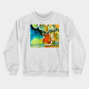 Wednesday's Flowers Crewneck Sweatshirt